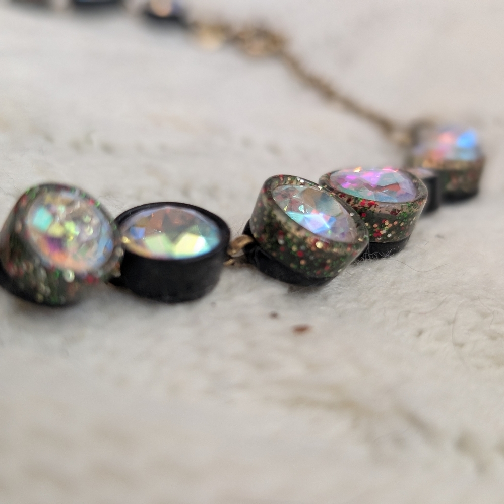 J.Crew Brulee Iridescent Sea Glass Necklace - Picture 8 of 10